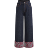 Embroidered Jeans - Jeans - 