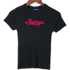 Embroidered Knit Short-Sleeve T-Shirt - T-shirt - $23.99  ~ 20.60€