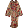Embroidered Silk Suzani Robe Bukhara - Dresses - 