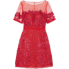 Embroidered Tulle Mini  dress  Marchesa - Obleke - 