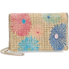  Embroidered Woven Straw Clutch - Сумки c застежкой - 