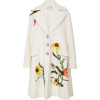 Embroidered button coat - 外套 - 