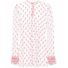 Embroidered mesh blouse - 长袖衫/女式衬衫 - 