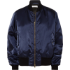 Embroidered satin bomber jacket - Jacket - coats - 