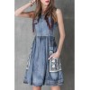 Embroidery Denim Dress - Moje fotografie - 