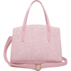 Embroidery Flap Pink Satchel Tote - Torbice - $11.00  ~ 9.45€