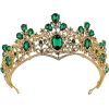 Emerald Crown Tiara - Cap - 