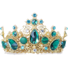 Emerald Crown Tiara - Kape - 