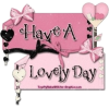 have an lovely day - イラスト用文字 - 