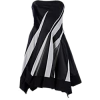 black and white dress - Kleider - 
