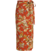 Erdem Hermia Floral Wrap Midi-Skirt - Suknje - 