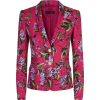 Escada Floral Jacquard Blazer - Suits - 
