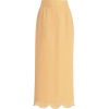 Essie Fringed Linen Column Skirt - Krila - $340.00  ~ 292.02€