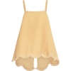 Essie Fringed Linen Top - Tanks - $285.00 