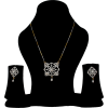 Ethnic Cubic Zirconium Cz Pendant - Necklaces - $12.00 