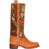 Etro 30mm Embroidered Suede & Leather Bo - Boots - 