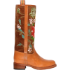 Etro 30mm Embroidered Suede & Leather Bo - Stiefel - 