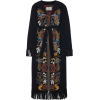 Etro Embroidered Wool-Blend Coat - Jacket - coats - 