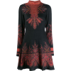 Etro long-sleeve embroidered dress - Obleke - 