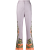 Etro paisley print trousers - Капри - 