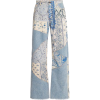 Etro patchwork trousers - Капри - 