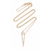 Eva Fehren Dagger 18K Rose Gold And Diam - Necklaces - $3.45 