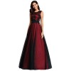 Ever-Pretty Women's A-Line Floral Lace Appliques Embroidered Evening Dress 7545 - Vestiti - $42.99  ~ 36.92€