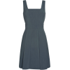 F&F Grey Pinafore - sukienki - 