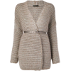 FABIANA FILIPPI belted knitted coat - Jakne i kaputi - 