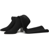 FABRIC HIGH-HEEL BOOTS - Boots - 