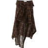FAITH CONNEXION  plaid shirt skirt - Skirts - 