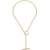 FARIS Anka Toggle Lariat Necklace - Halsketten - 