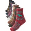 FASHIONOMICS Womens Winter Cozy Warm Knitting Crew Socks - Underwear - $11.99 