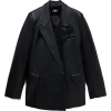 FAUX LEATHER TAILORED BLAZER - Jacket - coats - $69.90 