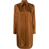 FENDI FF monogram shirt dress - Long sleeves shirts - 