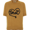 FENDI Fendi Heart cashmere-blend sweater - Swetry - 