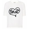 FENDI Fendi Heart cashmere-blend sweater - Majice - kratke - 