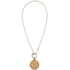 FENDI KARLIGRAPHY NECKLACE Gold-color n - Necklaces - 