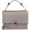 FENDI Kan I leather shoulder bag - Borsette - 