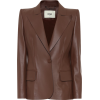 FENDI Leather blazer - Jaquetas e casacos - 