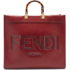 FENDI Sunshine logo-debossed leather tot - Hand bag - 