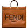 FENDI Sunshine logo-embossed leather tot - Torbice - 