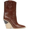 FENDI leather ankle boots - Stivali - 