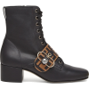 FENDI   leather ankle boots - Botas - 