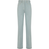 FENDI logo-patch straight-leg jeans - Dżinsy - 