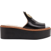 FENDI platform logo sandals - 凉鞋 - 