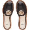 FENDI platform logo sandals - Sandals - 