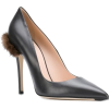 FENDI pointed pumps with pompom detail - Klasične cipele - 