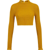 FENDI yellow brown sweater - Пуловер - 