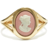 FERIAN Profile Wedgwood cameo & 9kt gold - Anillos - 